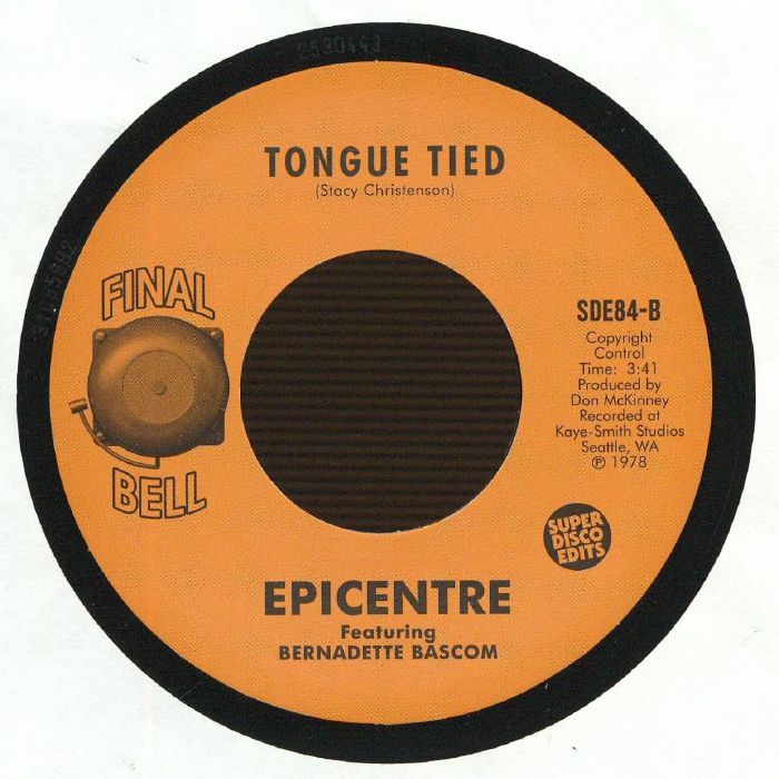 Epicentre Feat Bernadette Bascom - Searchin' / Tongue Tied【近日入荷予定】