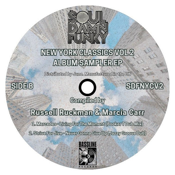 Russell Ruckman, Marcia Carr – Soul Damn Funky Pres: New York Classics Vol 2 Album Sampler