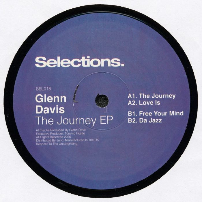 Glenn Davis – The Journey EP【近日入荷予定】