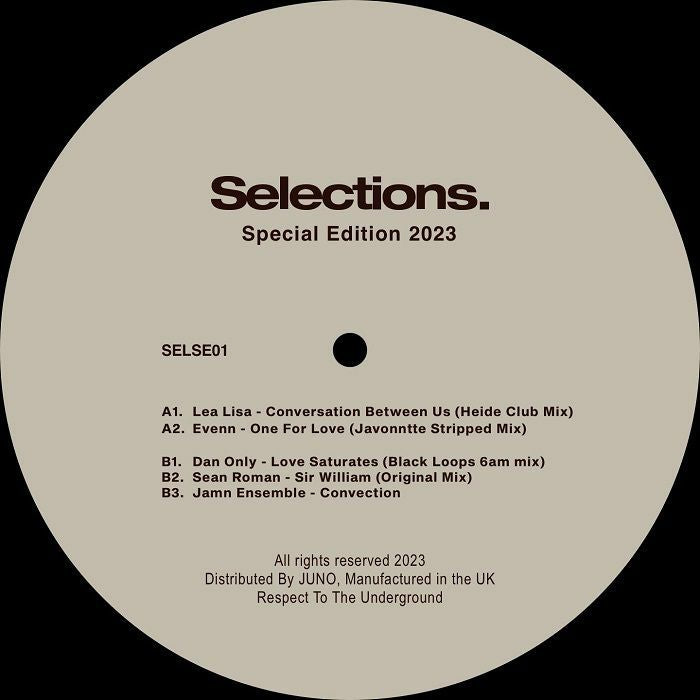 Various – Special Edition 2023 (feat Javonntte, Black Loops mixes)