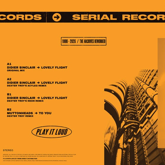 Didier Sinclair / Dexter Troy / Muttonheads - Lovely Flight / To You【近日入荷予定】
