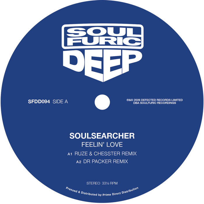 Soulsearcher - Feelin’ Love (inc. Dr.Packer Remix)【9/28入荷予定】