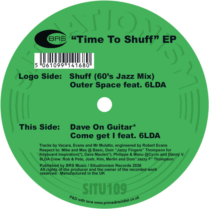 BRS - Time to Shuff EP【近日入荷予定】