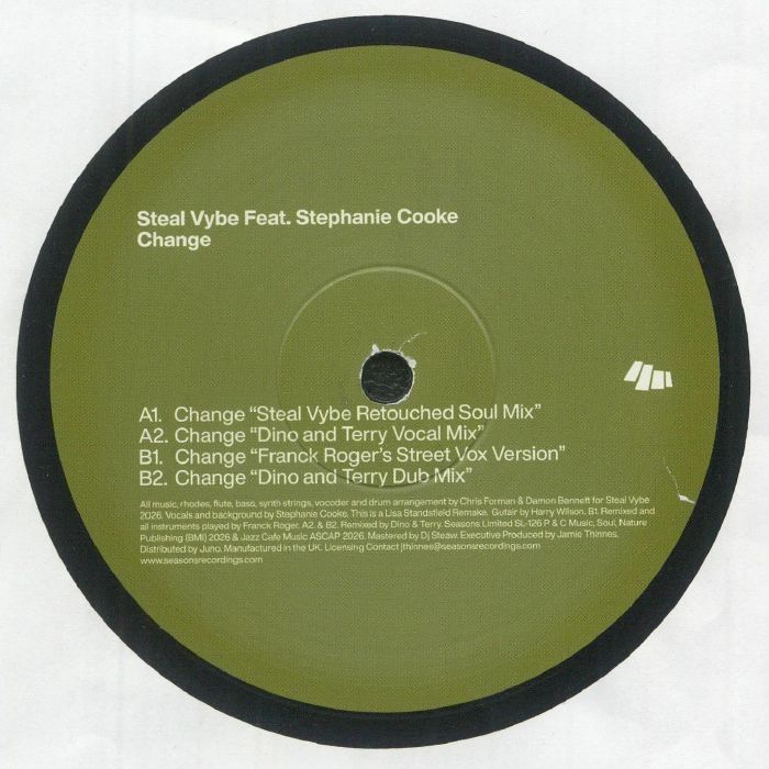 Steal Vybe feat. Stephanie Cooke – Change【近日入荷予定】