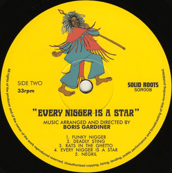 Boris Gardiner – Every Nigger Is A Star (Original Motion Picture Soundtrack)