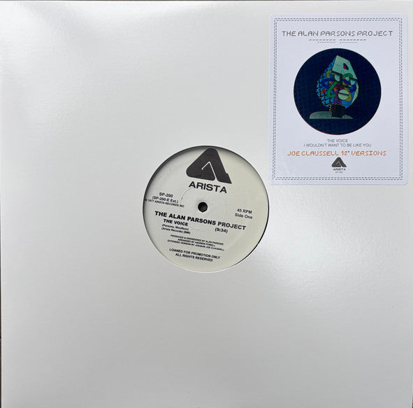The Alan Parsons Project – The Voice/ I Wouldn't Want To Be Like You (Joaquin Joe Claussell Remixes)