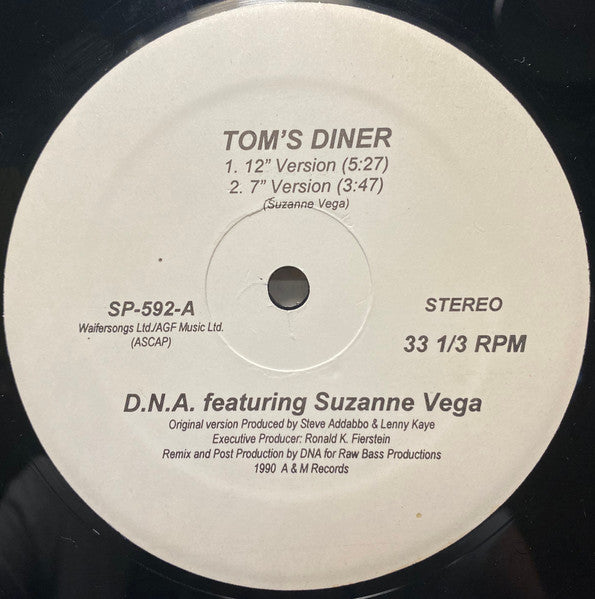 D.N.A Featuring Suzanne Vega – Tom's Diner