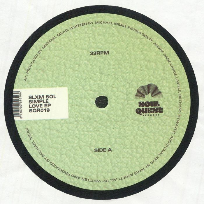 Slxm Sol – Simple Love EP【近日入荷予定】