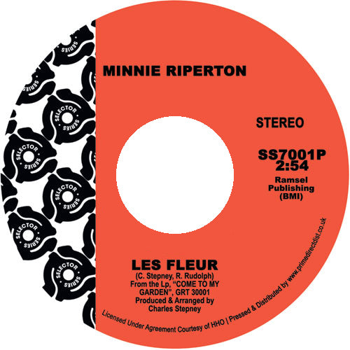 Minnie Riperton - Les Fleur / Oh By The Way【近日入荷予定】