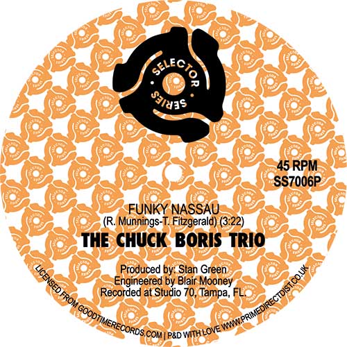 The Chuck Boris Trio – Funky Nassau / Shaft -RSD LIMITED-