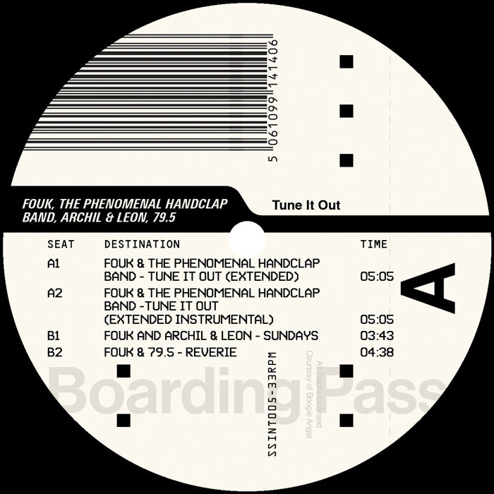 Fouk / The Phenomenal Handclap Band / Archil & Leon / 79.5 - Tune it Out【近日入荷予定】