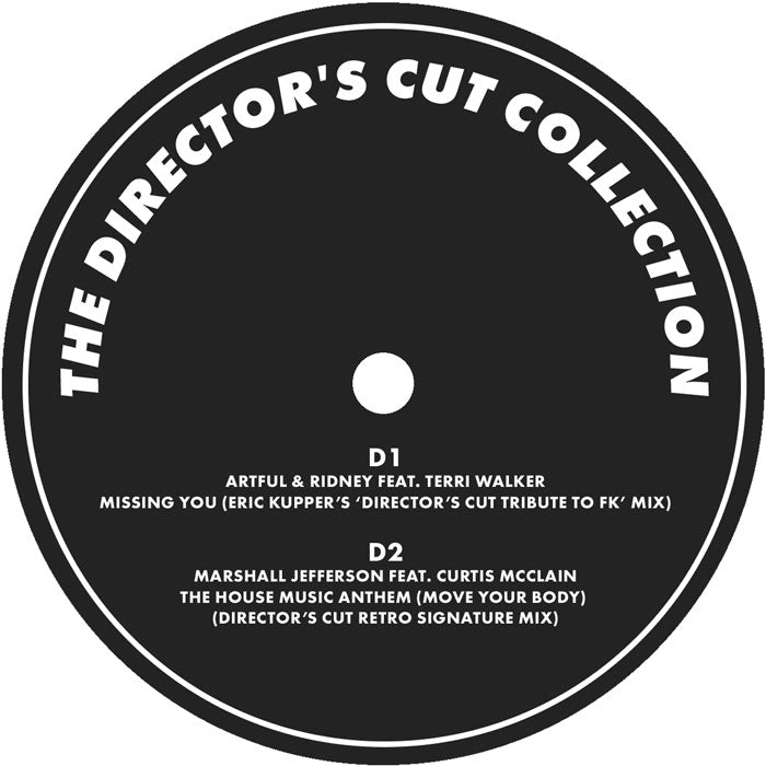 Frankie Knuckles & Eric Kupper - The Director’s Cut Collection