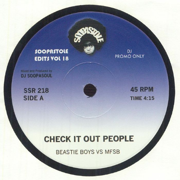 Beastie Boys Vs MFSB – Check It Out People【近日入荷予定】