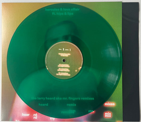 Hercules & Love Affair Ft. Hips & Lips – Crossed Lines (The Larry Heard Aka Mr. Fingers Remixes)【近日入荷予定】