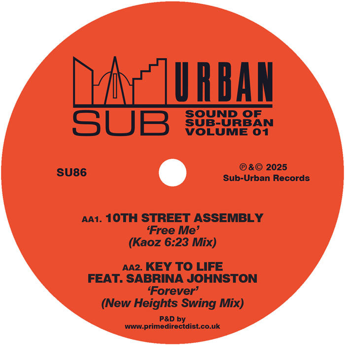 Kerri Chandler / Crackazat / Next Phase & Helen Bruner / Scott Diaz - The Sound Of Sub-Urban Volume 1