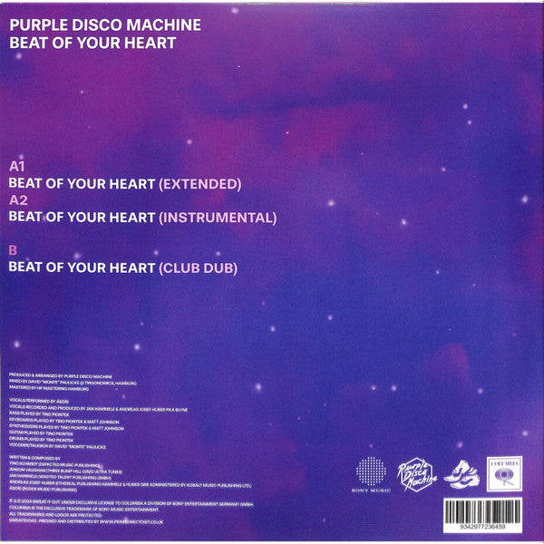 Purple Disco Machine / ASDIS – Beat Of Your Heart