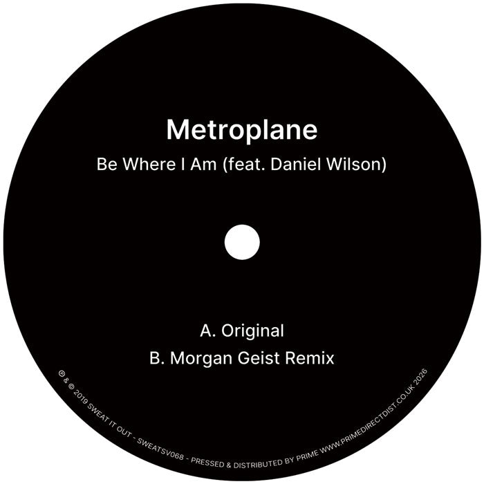 Metroplane - Be Where I Am (feat. Daniel Wilson)【近日入荷予定】