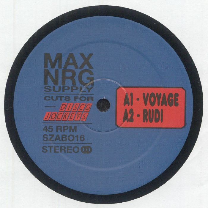 Max NRG Supply – Cuts for Disco Jockeys EP【近日入荷予定】