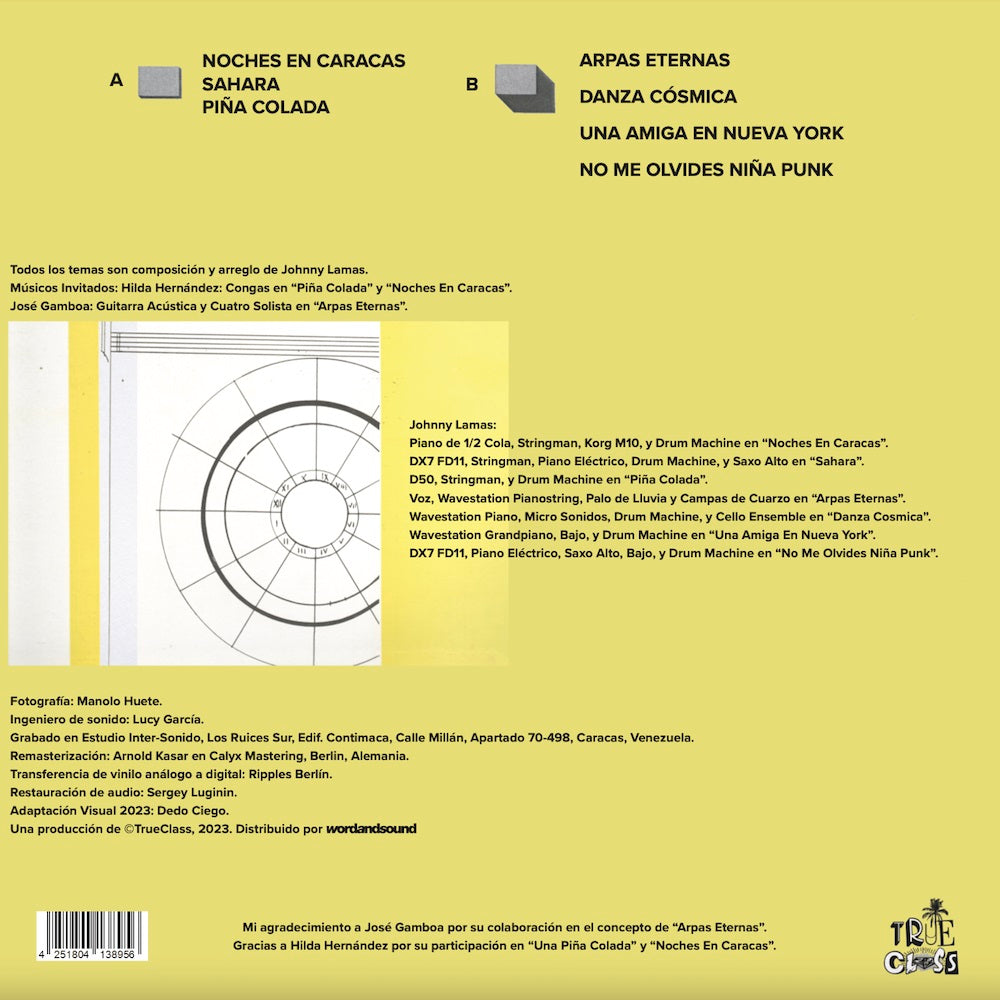Johnny Lamas – Danza Cosmica【近日入荷予定】