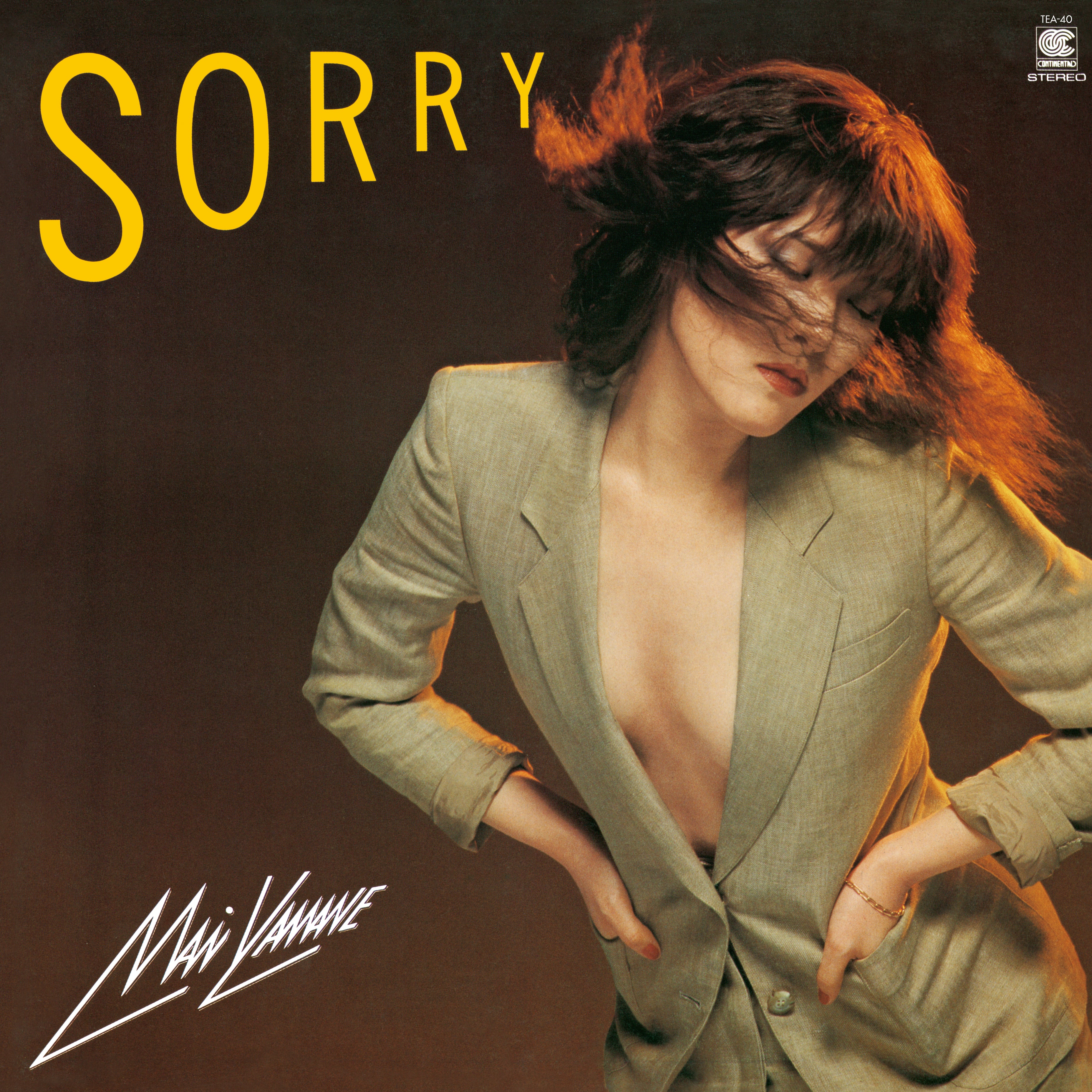 山根麻衣 (Mai Yamane) - SORRY [クリア・ブルー・ヴァイナル]【7/18発売予定】