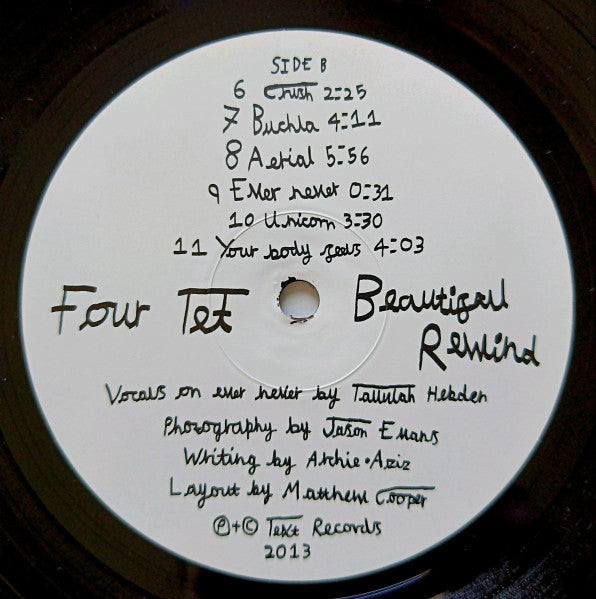 Four Tet – Beautiful Rewind【近日入荷予定】