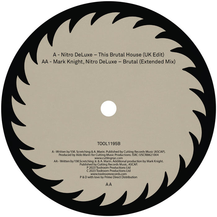Nitro Deluxe / Mark Knight - This Brutal House【近日入荷予定】