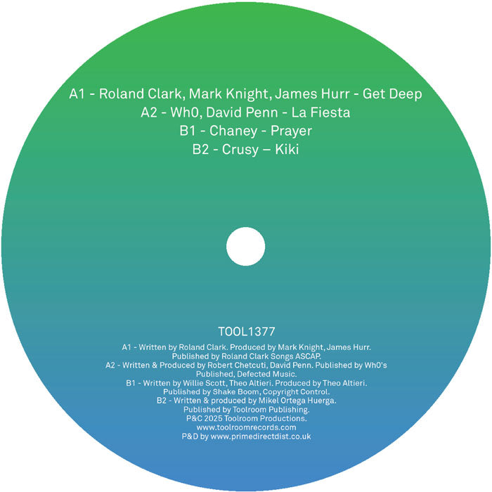 Roland Clark / Mark Knight / David Penn / James Hurr - Toolroom Sampler Vol. 20【近日入荷予定】