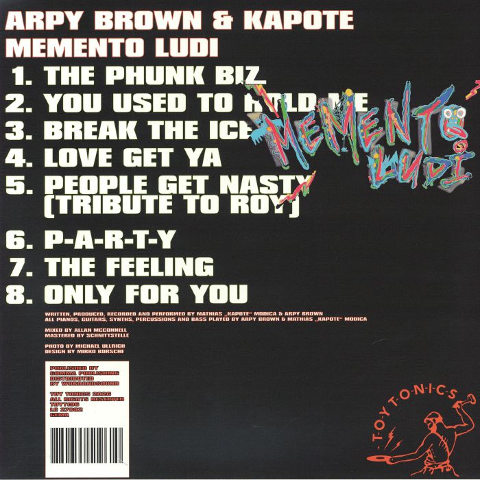 Arpy Brown And Kapote – Memento Ludi【近日入荷予定】