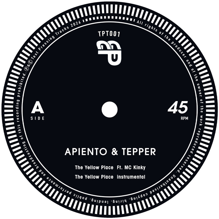Apiento & Tepper - The Yellow Place / Le Tour【近日入荷予定】
