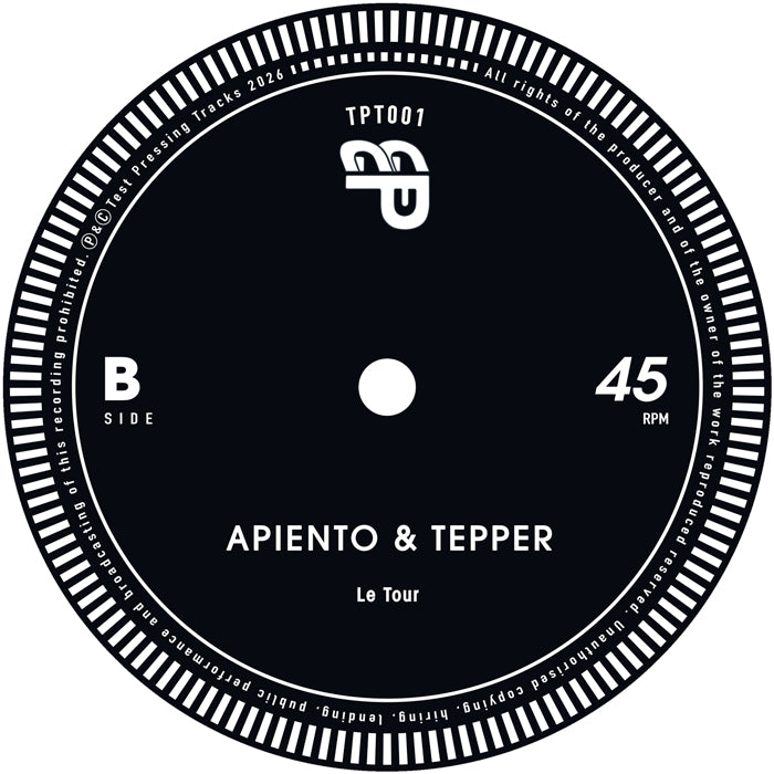 Apiento & Tepper - The Yellow Place / Le Tour【近日入荷予定】