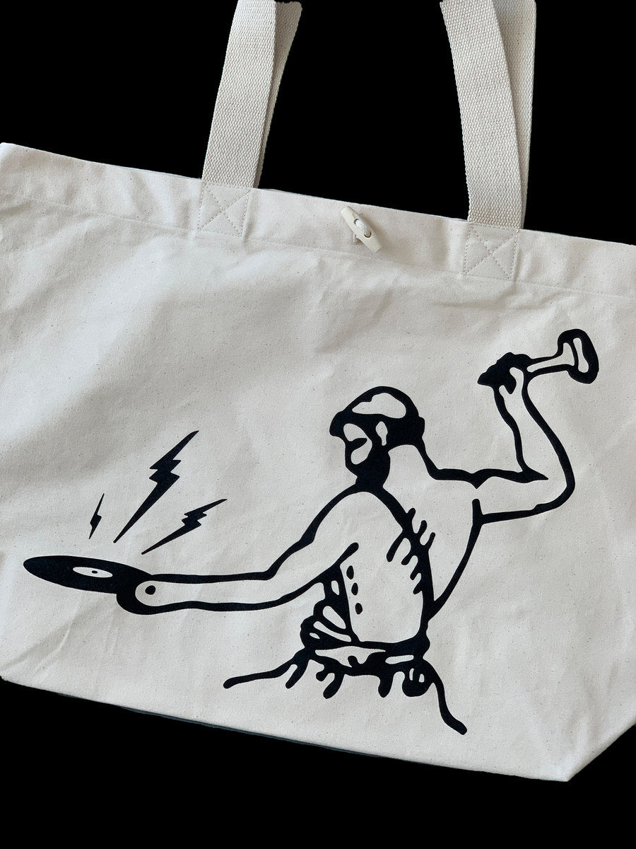 Toy Tonics Shopping Bag - beige