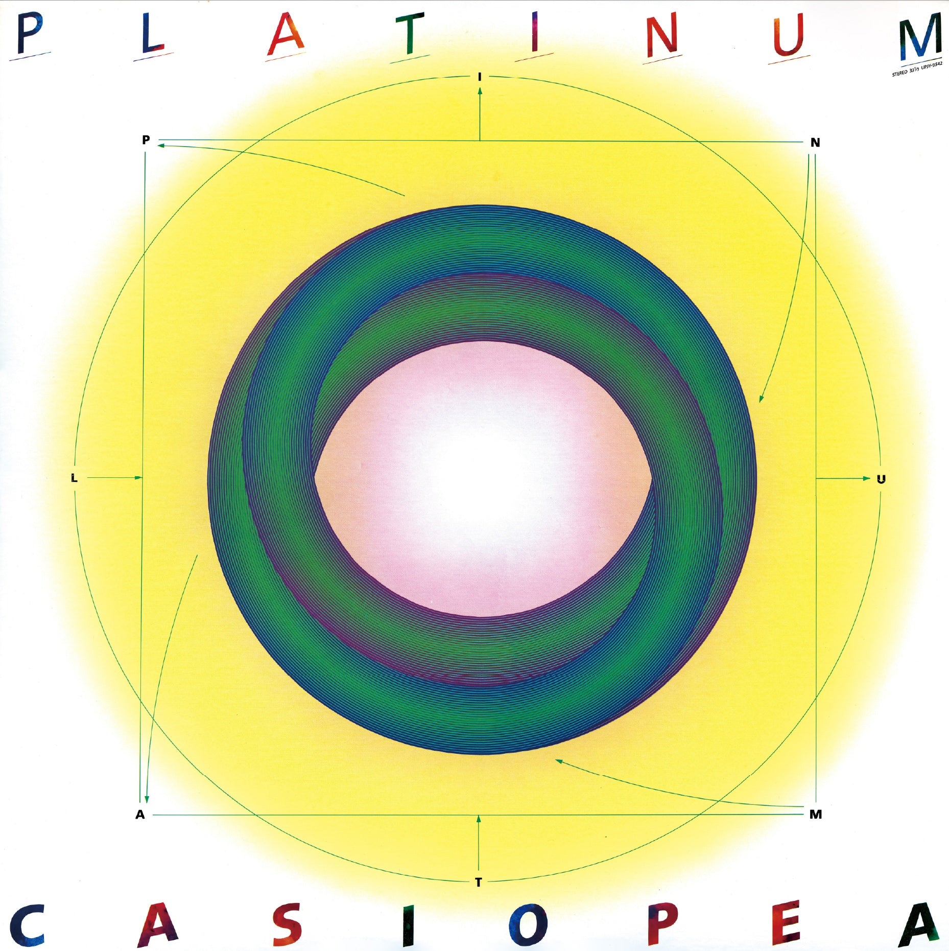 カシオペア (CASIOPEA) - PLATINUM [クリア・ライムイエロー・ヴァイナル]【6/24発売予定】