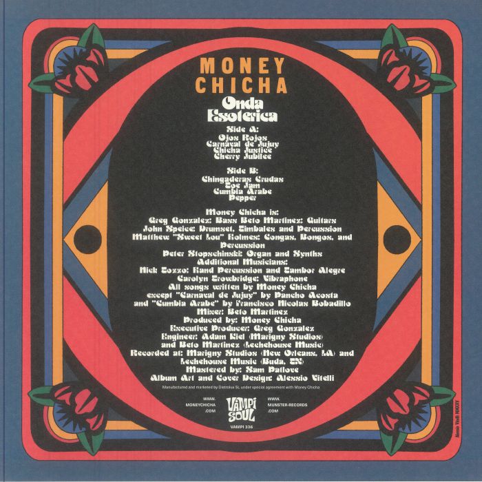 Money Chicha – Onda Esoterica【近日入荷予定】