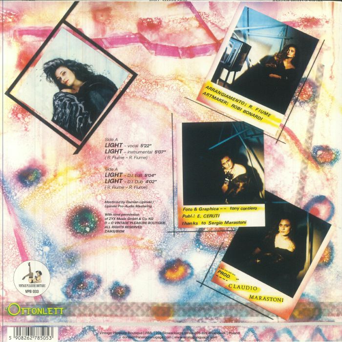 Giusy Ravizza – Light【近日入荷予定】