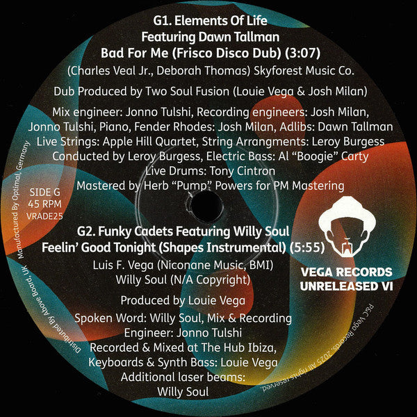 Various – Vega Records 5 Pack Unreleased VI
