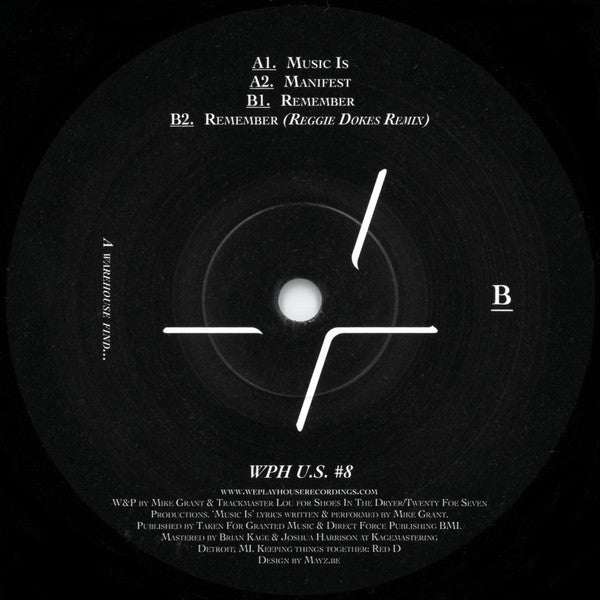 Mike Grant & Trackmaster Lou – Re-Entry E.P.【近日入荷予定】