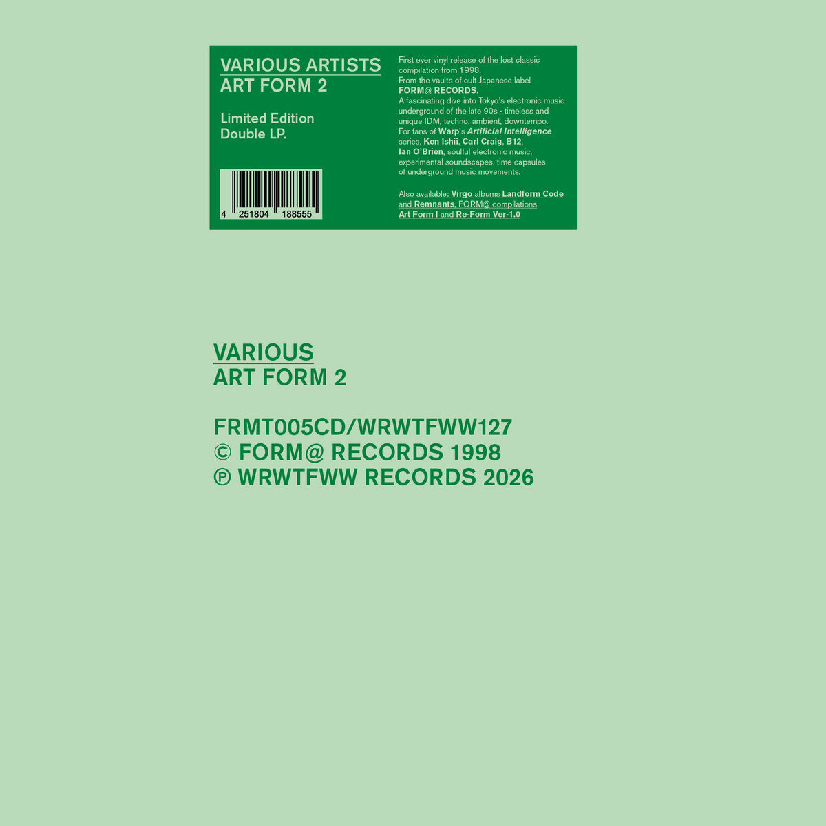 Various – Art Form 2