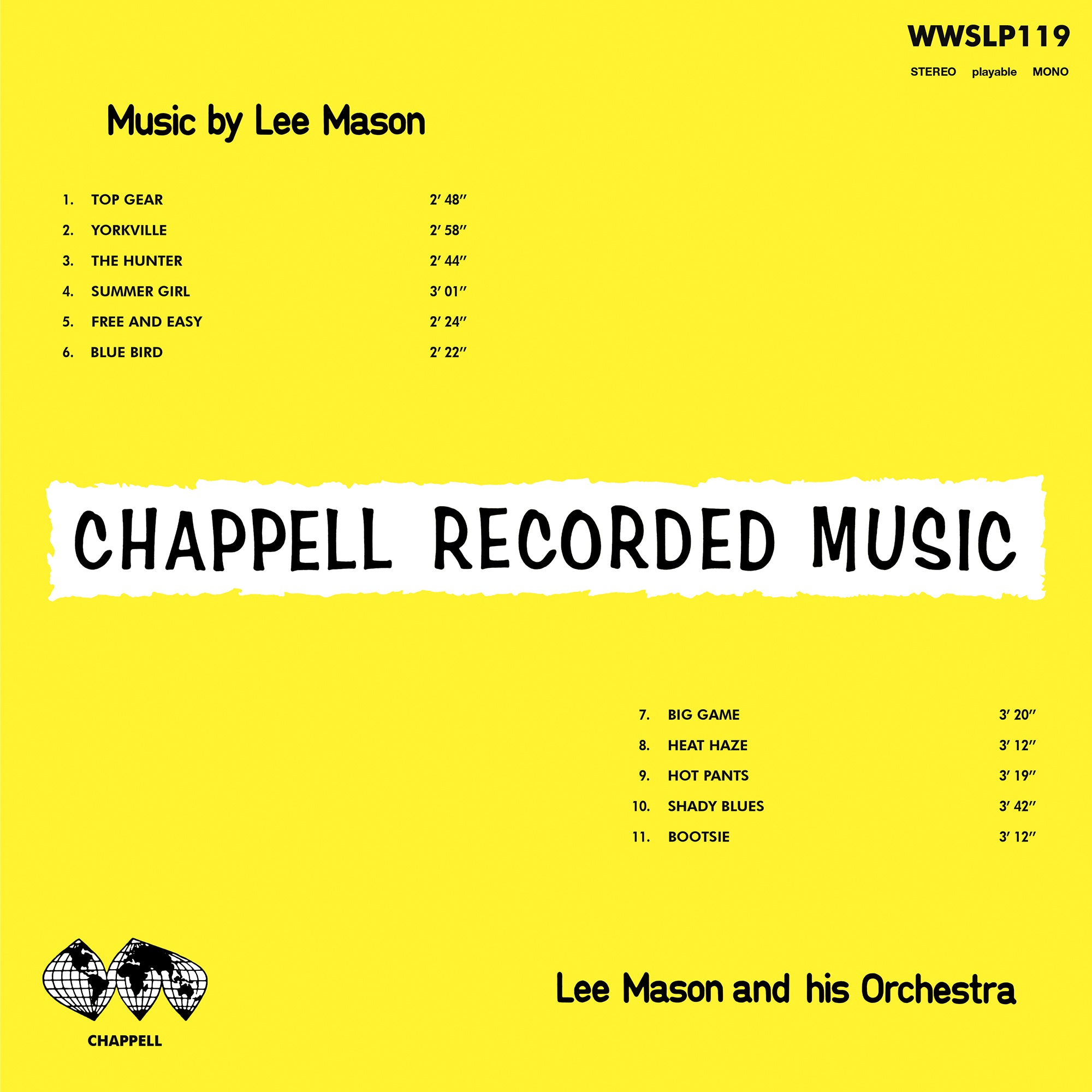 Lee Mason And His Orchestra  – Music By Lee Mason