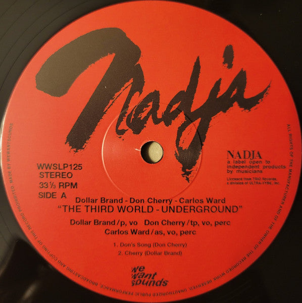 Dollar Brand / Don Cherry / Carlos Ward – The Third World-Underground