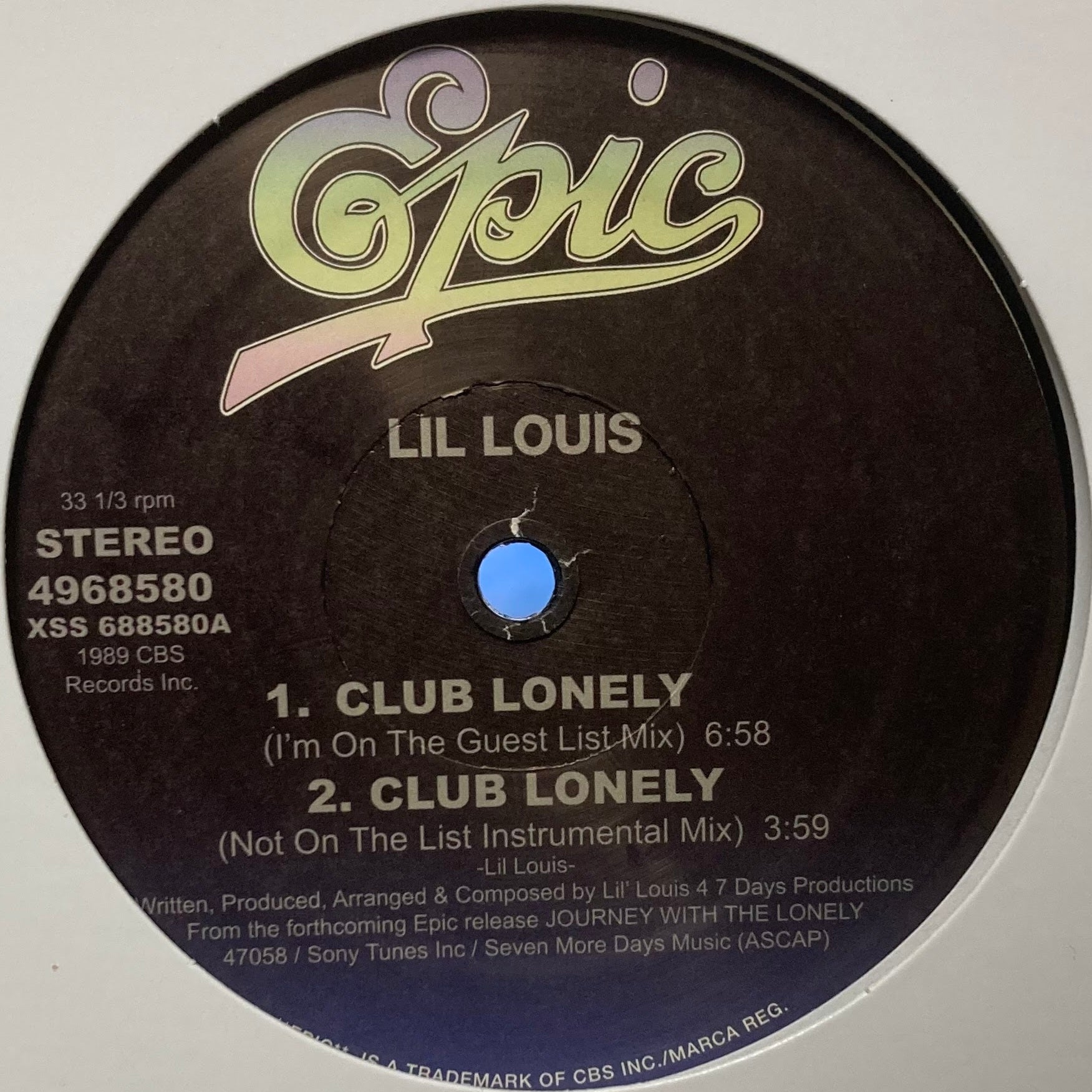 Lil' Louis – Club Lonely
