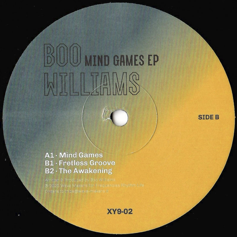 Boo Williams - Mind Games EP