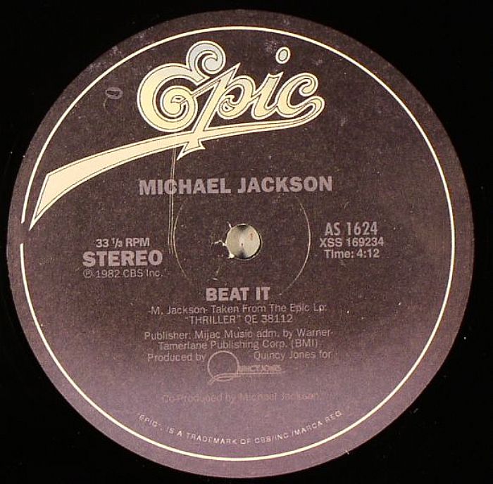 Michael Jackson – Beat It / P.Y.T. (Pretty Young Thing)