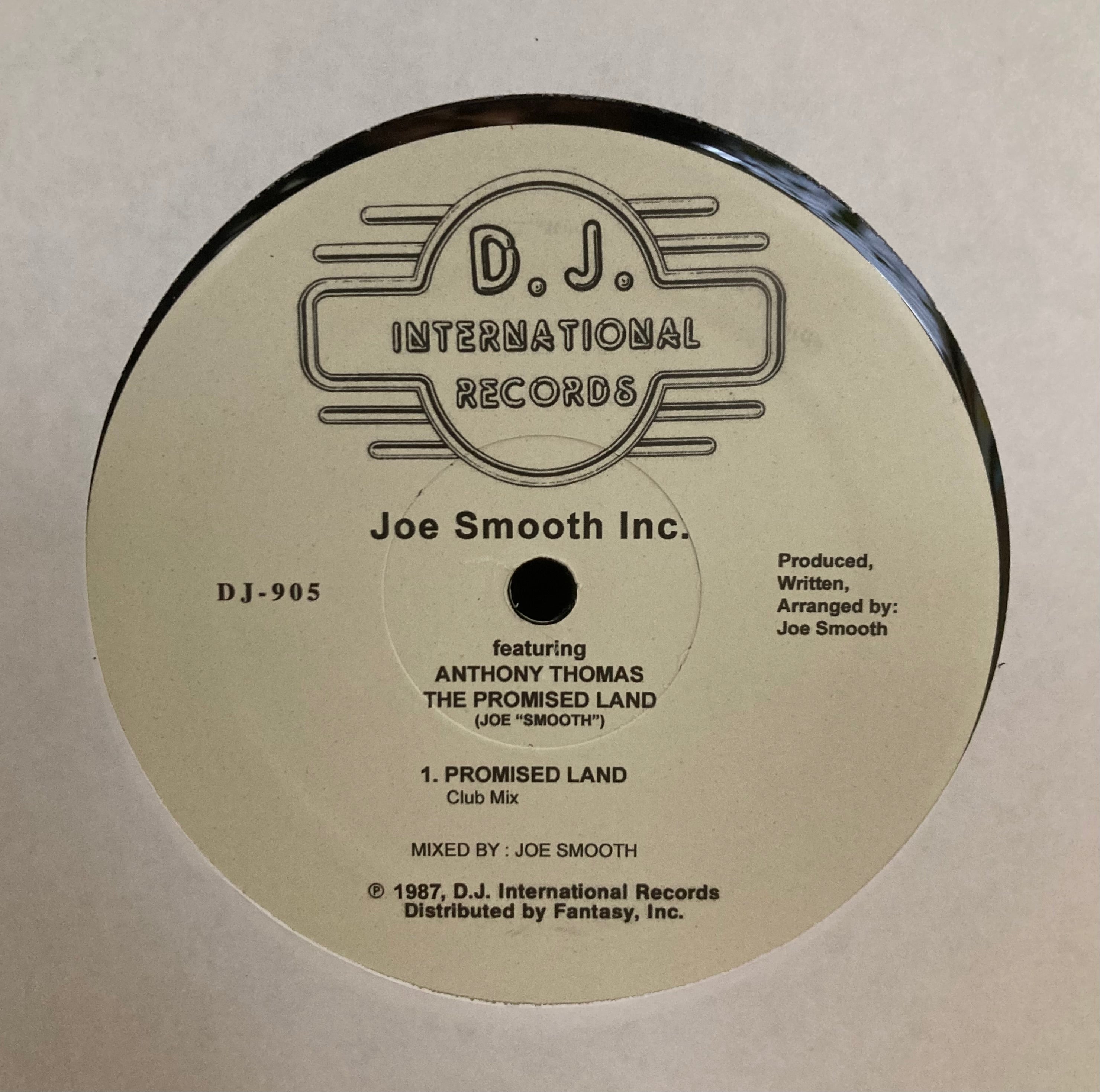 Joe Smooth Inc. Featuring Anthony Thomas – The Promised Land