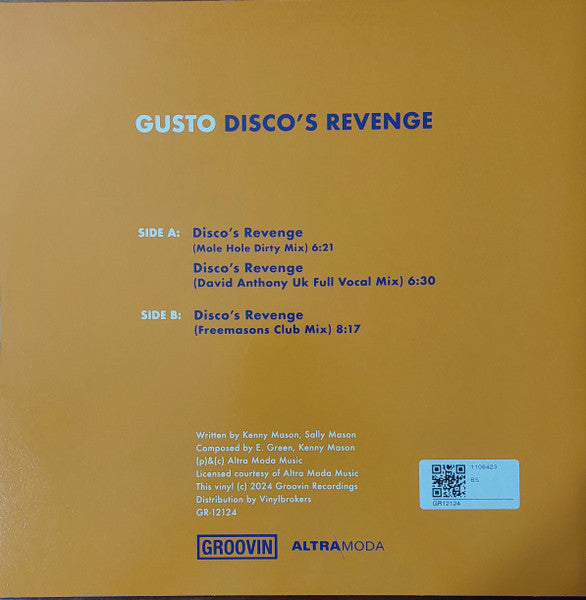 Gusto – Disco's Revenge