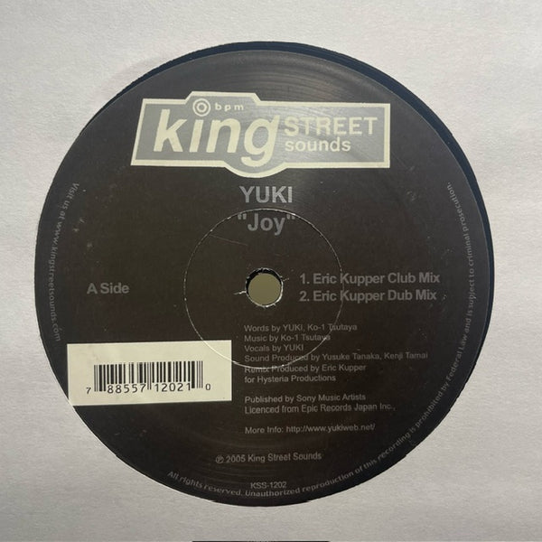 Yuki ‎– Joy