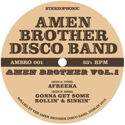 AMEN BROTHER DISCO BAND / VOLUME 1