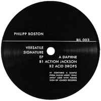 PHILIPP BOSTON / VERSATILE SIGNATURE EP