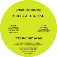 CRITICAL DIGITAL / IT'S HOUSE