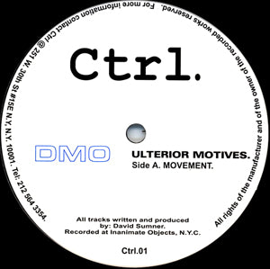 DMO / ULTRIOR MOTIVES (USED)