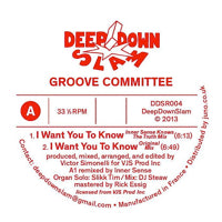 GROOVE COMMITTEE / I WANT YOU TO KNOW: THE UNDERGROUND REMIXES PART 2